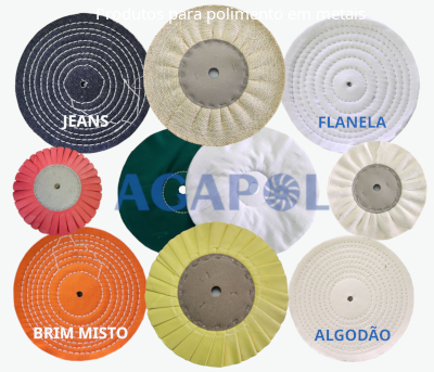 PRODUTOS PARA POLIMENTO EM METAIS