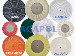 Fábrica de discos para polimento
