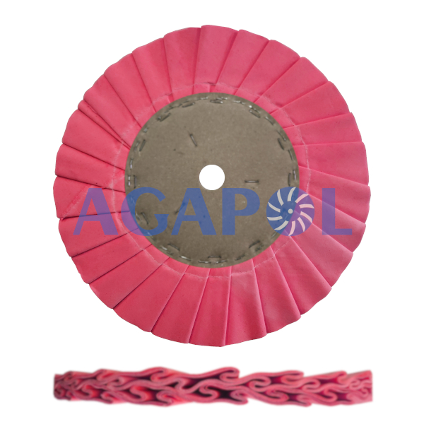 Roda Plissada Rosa
