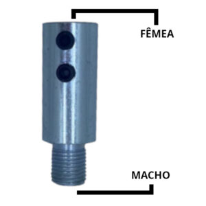 Adaptador m14 moto esmeril