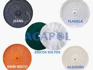Disco de pano para polimento