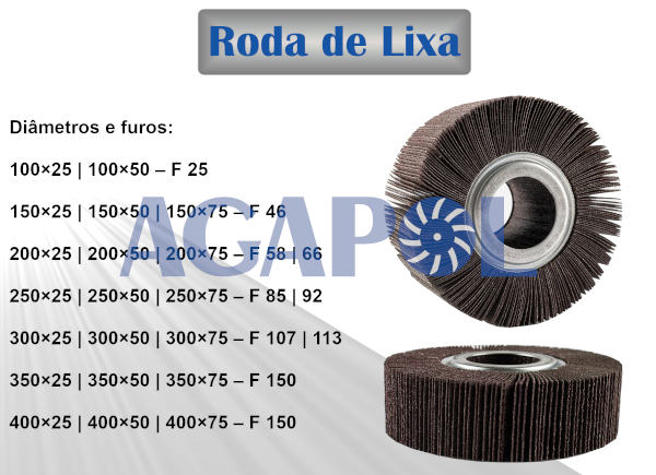 RODA DE LIXA